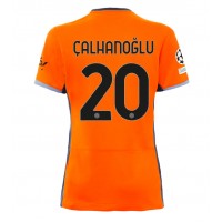 Inter Milan Hakan Calhanoglu #20 Replica Third Shirt Ladies 2023-24 Short Sleeve